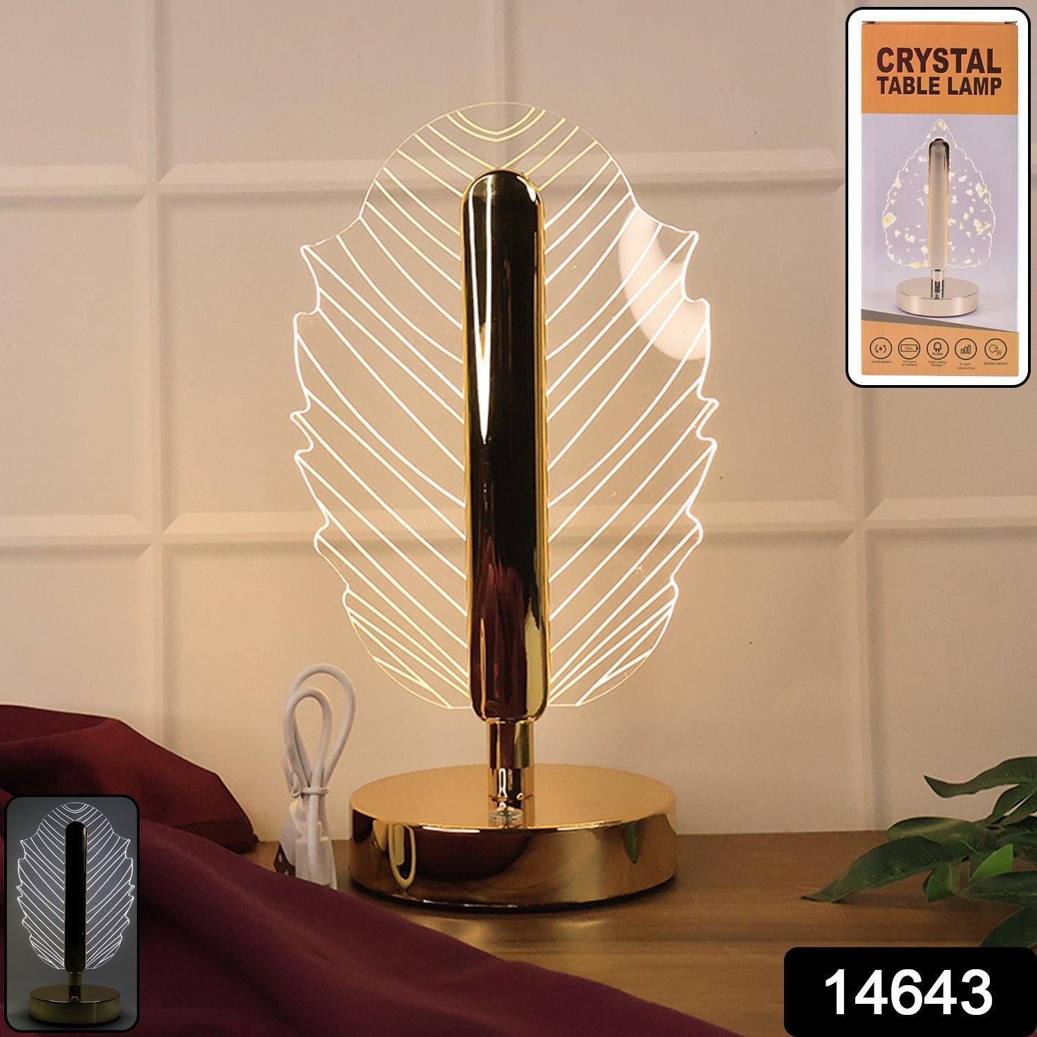 Premium Crystal Table Lamp Premium Crystal Table Lamp